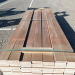Ca. 70x Hardhouten Vlonderplanken Geschaafd, 21x145mm, lengte 365cm